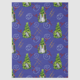 Papel De Seda Natal do Pinguim