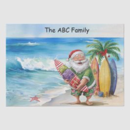 Papel De Seda Natal do SANTA CLAUS em julho