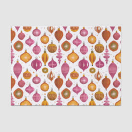 Papel De Seda Natal dos Ornamentos Retroativos