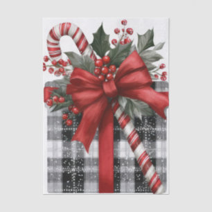 Papel De Seda Natal Elegante e Festivo