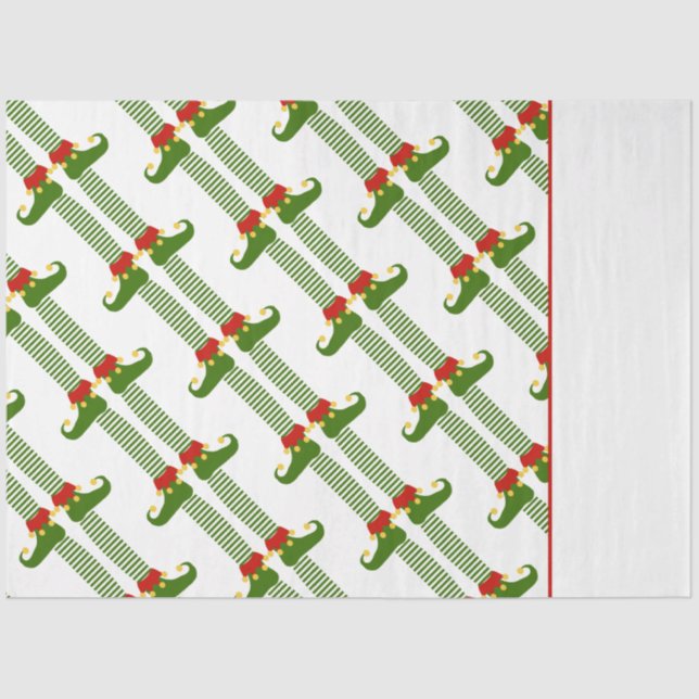 Papel De Seda Natal Elves Patteray Holiday Festive Shelf Elf (Frente )