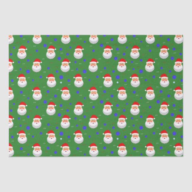 Papel De Seda Natal Natal Feliz Natal Feriado Vermelho (Frente )