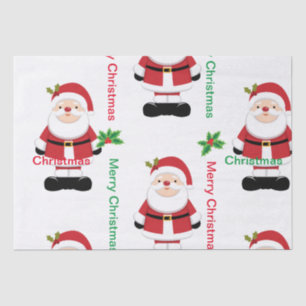 Papel De Seda Natal Papai Noel