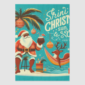 Papel De Seda Natal Trini