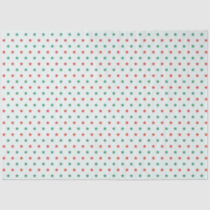 Papel De Seda Natal Verde Moderno E Bonito Da Xadrez