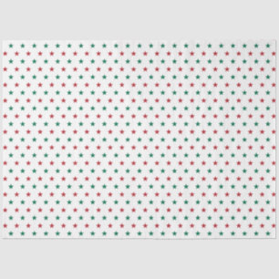 Papel De Seda Natal Verde Moderno E Bonito Da Xadrez