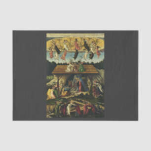 Papel De Seda Natividade Mística por Sandro Botticelli