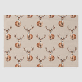 Papel De Seda Nature Deer Wildlife