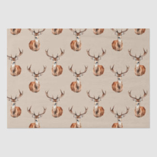 Papel De Seda Nature Deer Wildlife