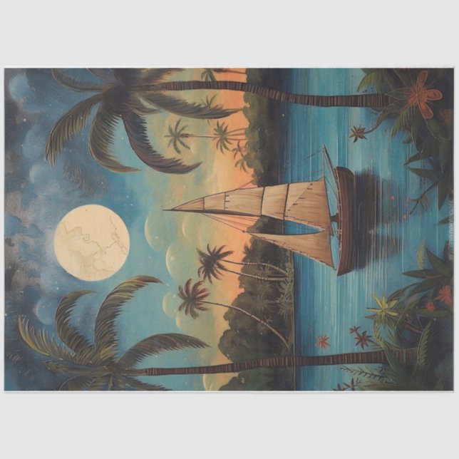 Papel De Seda Navio (Frente )