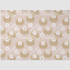 Papel De Seda Navio a vapor Cute Kawaii Dumplings