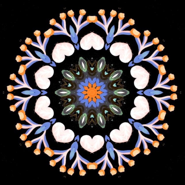 PAPEL DE SEDA NAVIOS (An adapted narrowboat art design often used on traditional boats.)