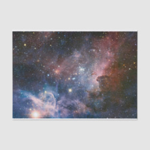 Papel De Seda Nebulosa Carina Vermelha e Azul do Telescópio Hubb