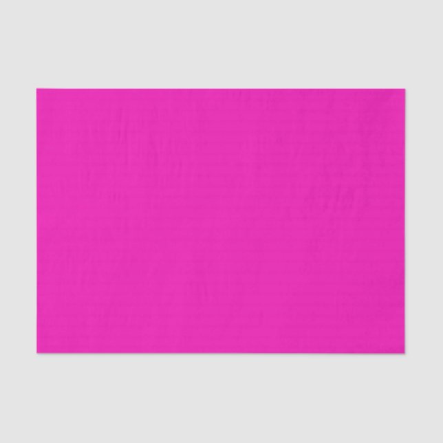 Papel De Seda Neon Hot Pink (Frente )