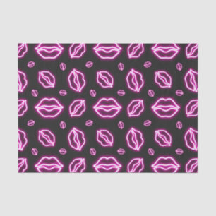 Papel De Seda Neon Kiss Rosa