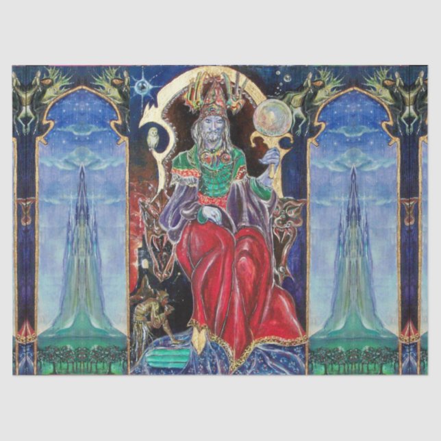 Papel De Seda NEUROMANCER Maggie King, Fantasia (Frente )