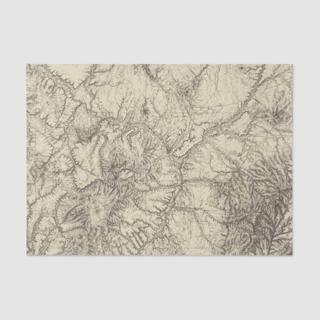 Papel De Seda New mexico central norte (Frente )