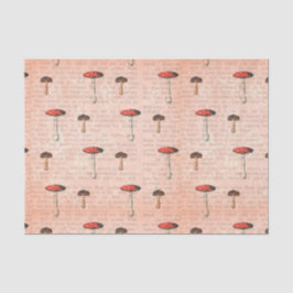 Papel De Seda Newsprint e Cogumelos