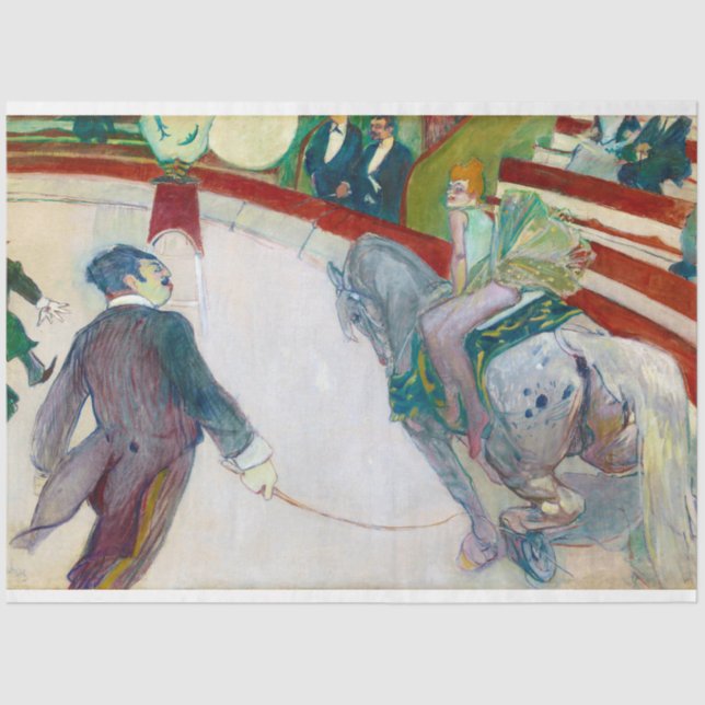 Papel De Seda No Circo, Lautrec (Frente )