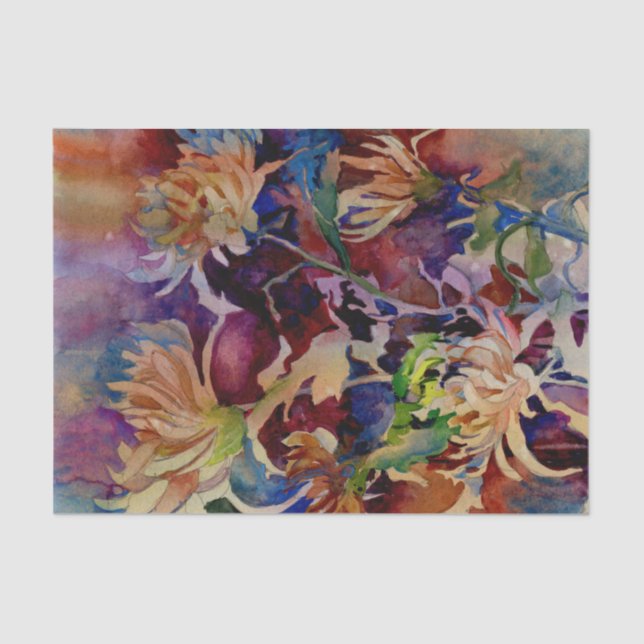 Papel De Seda No. floral 7 (Frente )