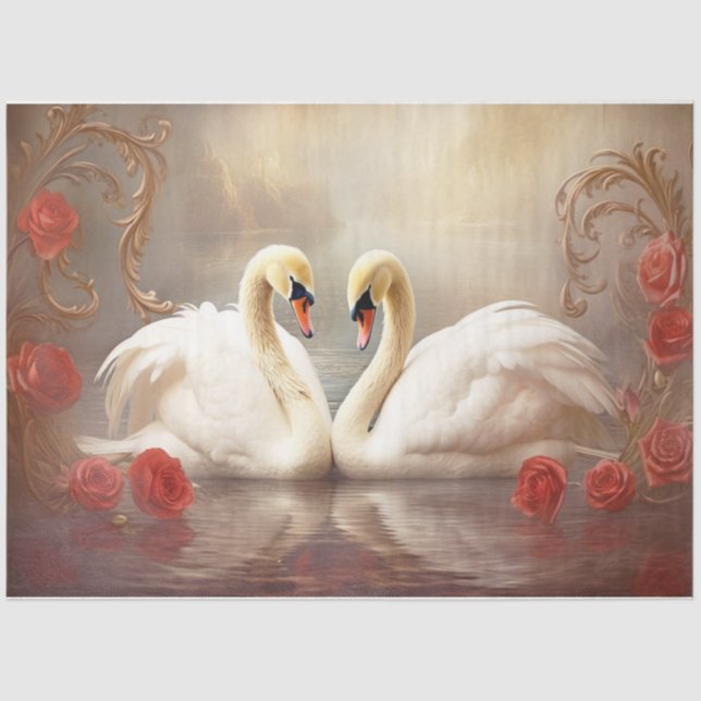 Papel De Seda No Ouro Pond (Frente )