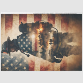 Papel De Seda No Tecido Fogo pela Central de Desligar