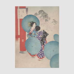 Papel De Seda Nobres do Período Tokugawa, 36 Belezas