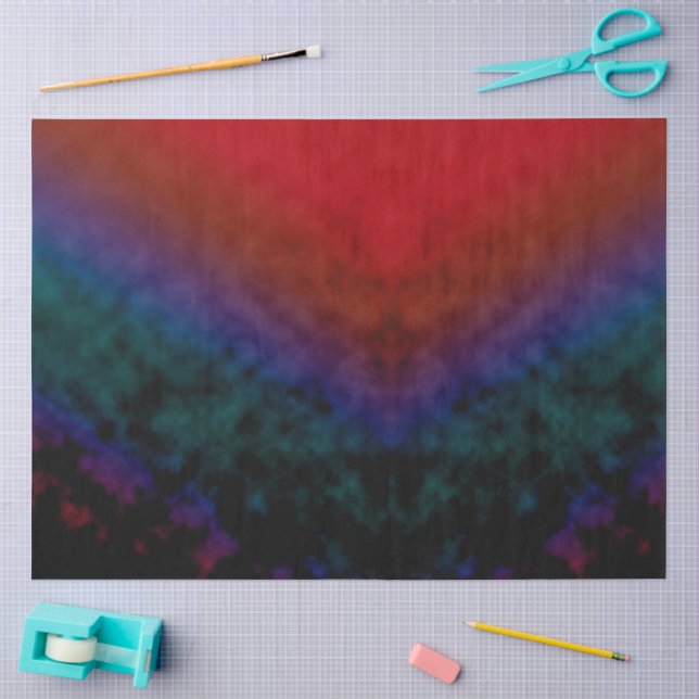 Papel De Seda Nocturno em Flor (Arte )