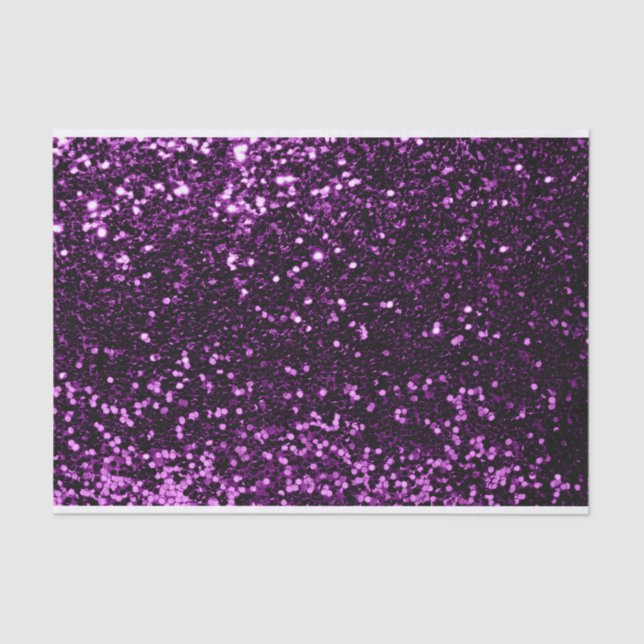 Papel De Seda Noiva de 16 anos Violeta VIP Glitter Fucsia Roxo (Frente )
