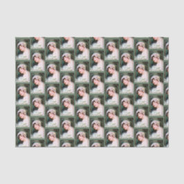 Papel De Seda Noiva Vintage Renda Branca Verde Oliva Bronze Casa