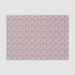 Papel De Seda Noivas de Natal com Papai Noel