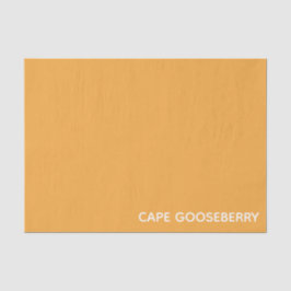 Papel De Seda Nome amarelo de Cape Gooseberry