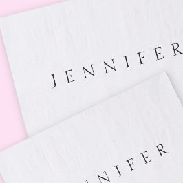 Papel De Seda Nome Clássico (ou palavra)