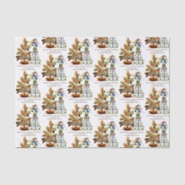 Papel De Seda Nome da Árvore de Natal de Camundongos