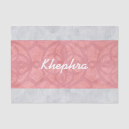 Papel De Seda Nome de Aquarela da Cinza Rosa-Rosa-Rosa