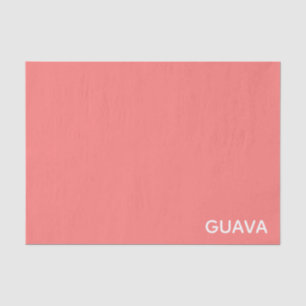 Papel De Seda Nome de cor rosa da goiaba