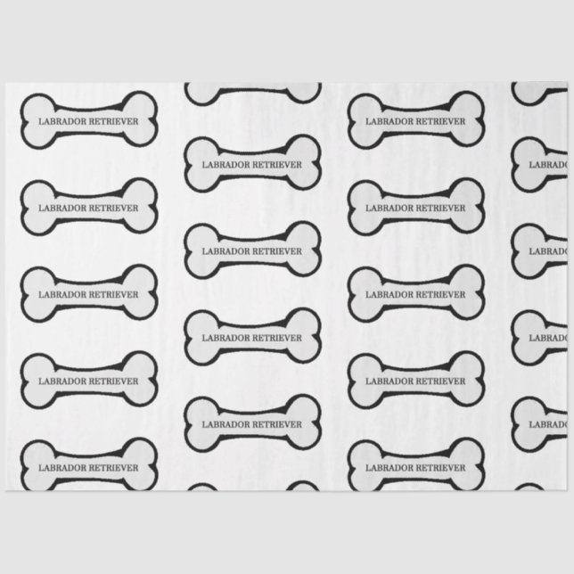 Papel De Seda nome de laboratório no osso (Frente )