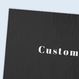 Papel De Seda Nome Personalizado do na moda ou outro Texto | Pre