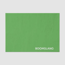 Papel De Seda Nome verde do Boomslang