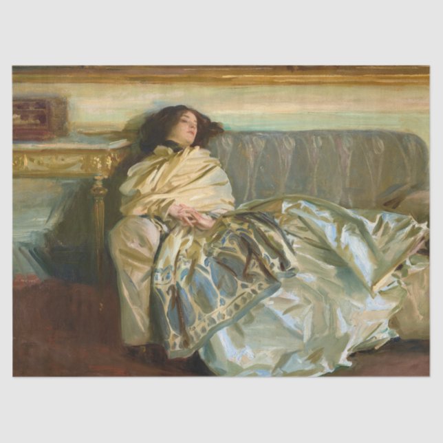 Papel De Seda Nonchaloir, Repose de John Singer Sargent (Frente )