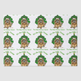 Papel De Seda Norwich Terrier Natal