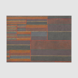 Papel De Seda Nos seis limiares atuais, Paul Klee, Abstrato