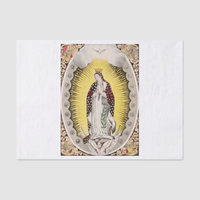 Papel De Seda Nossa Senhora de Guadalupe (Frente )