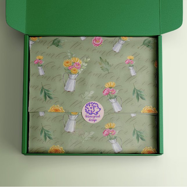 Papel De Seda Novembro Mês do Nascimento Flores Peony Chrysanthe (Criador carregado)