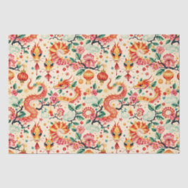 Papel De Seda Novo ano do Serpent Dreams Chiness