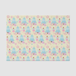 Papel De Seda Noz-cracker Ballerina, de Natal Rosa,