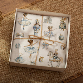 Papel De Seda Noz-cracker Patterno Natal