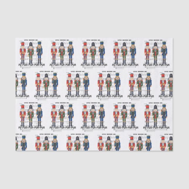 Papel De Seda Nozes de Natal (Frente )