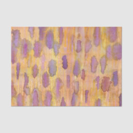 Papel De Seda Nuvens no Amarelo de ameixa