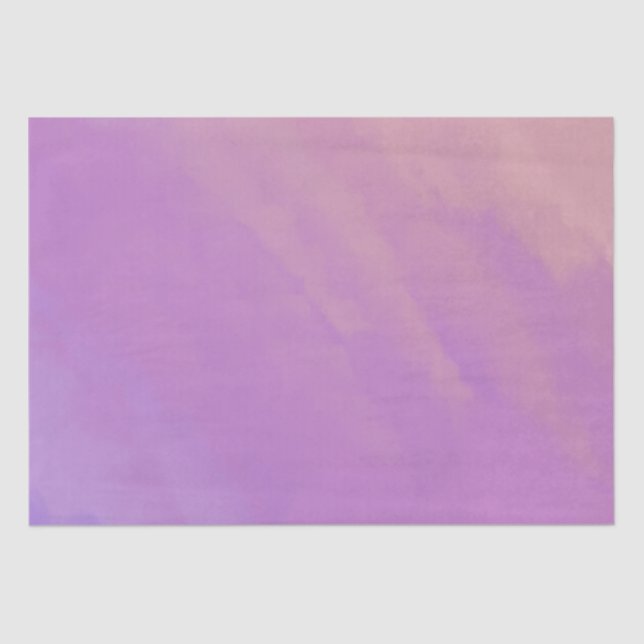 Papel De Seda Nuvens roxas no crepúsculo (Frente )